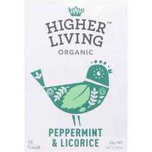 Higher Living Peppermint & Licorice Tea 15 pack