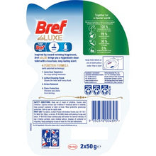 Bref Deluxe Delicate Magnolia Toilet Cleaner Block 50g x 2 pack