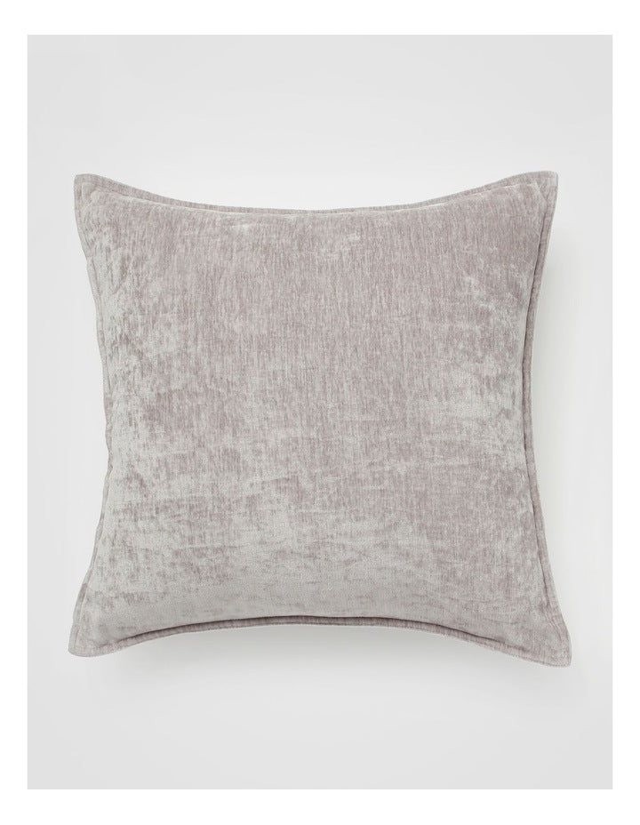 Valerie Velvet Cushion 50x50cm in Silver