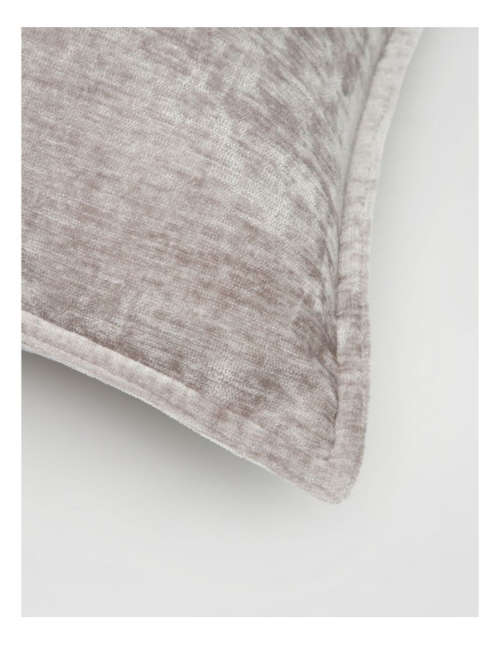 Valerie Velvet Cushion 50x50cm in Silver