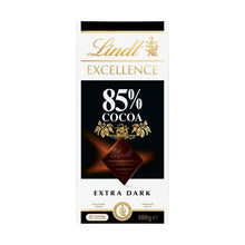 LINDT EXCELLENCE CHOCOLATE:85% COCOA:.:100 GRAM