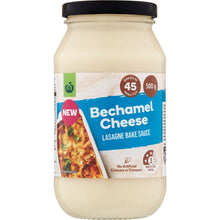Woolworths Bechamel Cheese Lasagne Bake Sauce 500g