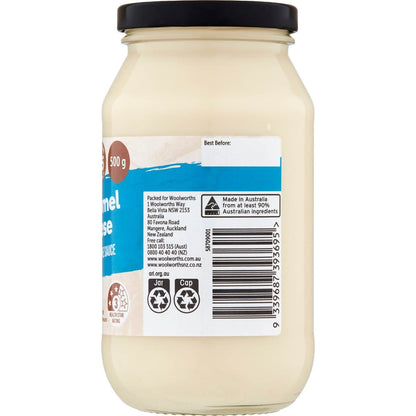 Woolworths Bechamel Cheese Lasagne Bake Sauce 500g