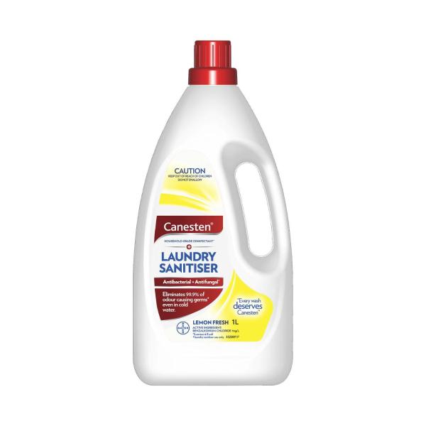 Antibacterial and Antifungal Hygiene Laundry Rinse Sanitiser Lemon Scented