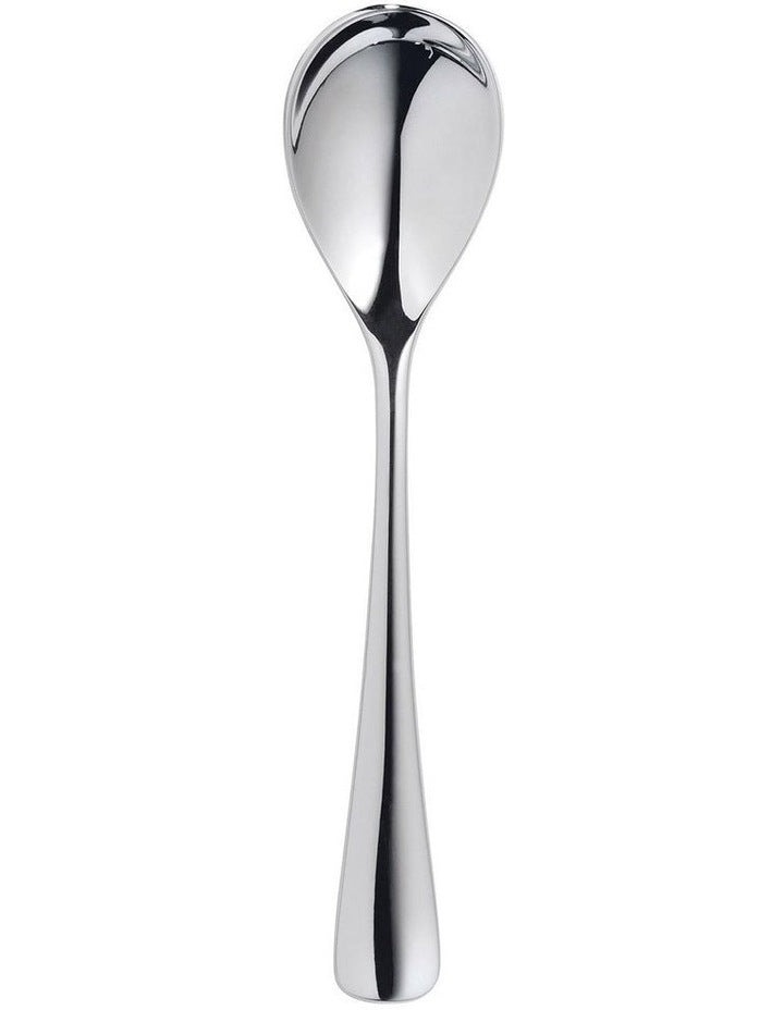 Malvern Bright Dessert Spoon in Silver