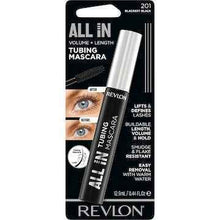 Revlon All In Tubing Mascara Blackest Black 201 12.9mL