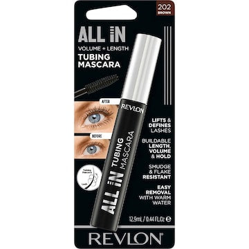Revlon All In Tubing Mascara Brown 202 12.9mL