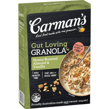 Carman's Gut Loving Granola Honey Roasted Almond & Vanilla 425g