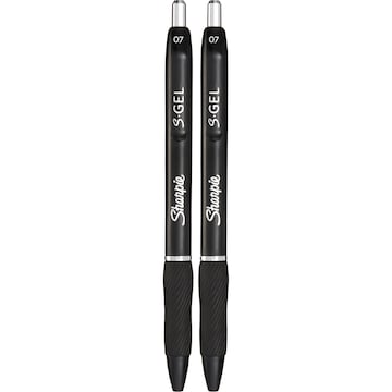 Sharpie S Gel 07mm Pens Black 2 pack