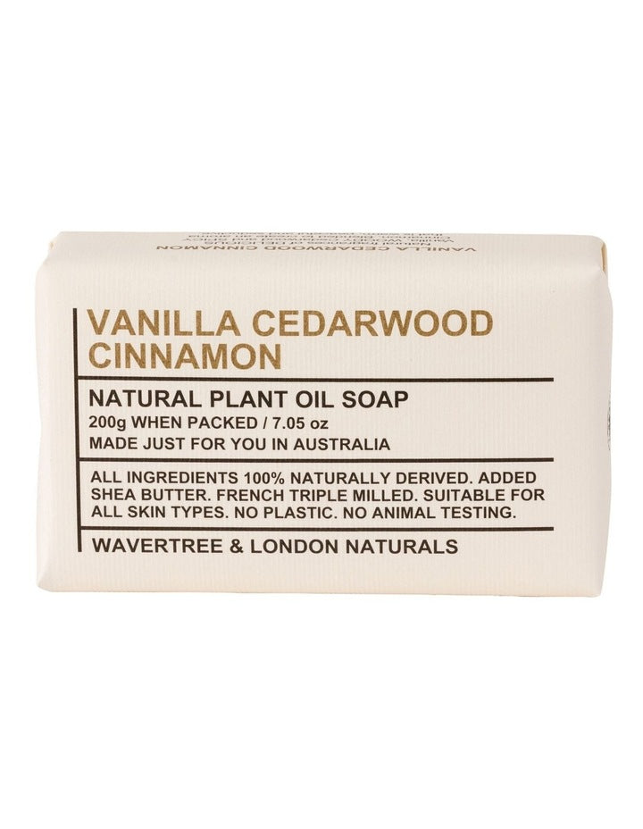 Vanilla Cedarwood Cinnamon Soap Bar