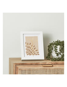 15x20cm Matt to 10x15cm Set Of 4 Photo Frames in White
