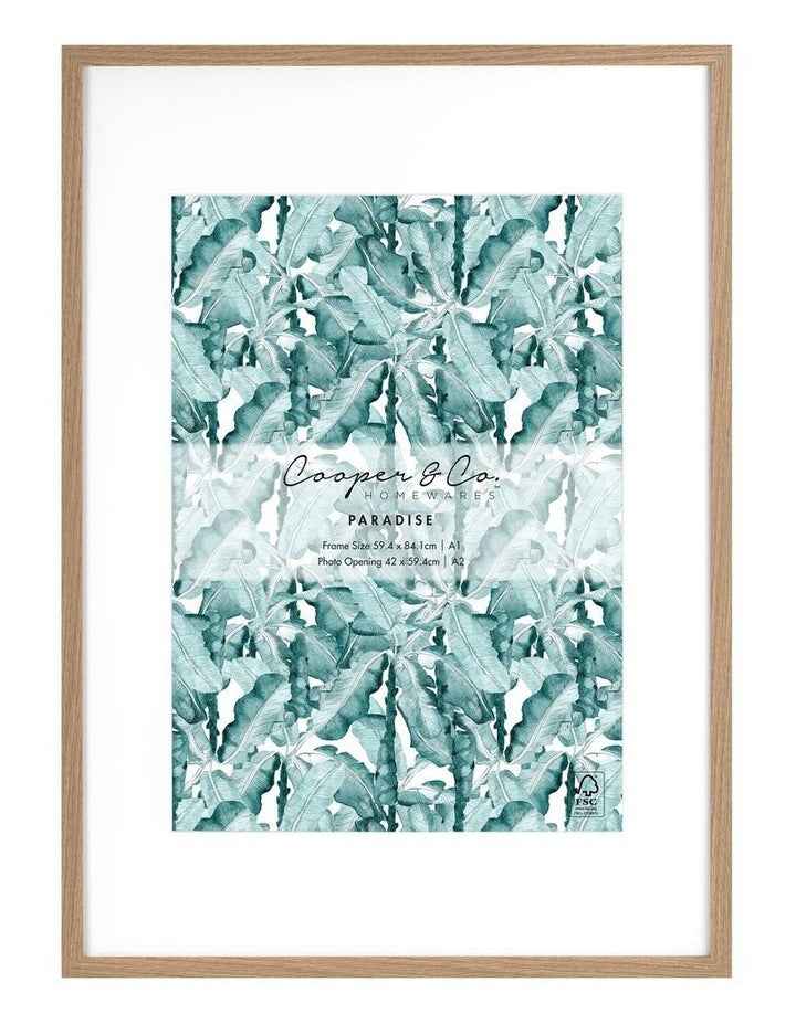 59.4x84.1cm Matt to 42x59.4cm Photo Frame in Oak