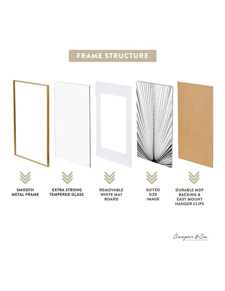 Platinum Metal Frame A1/A2 in Gold