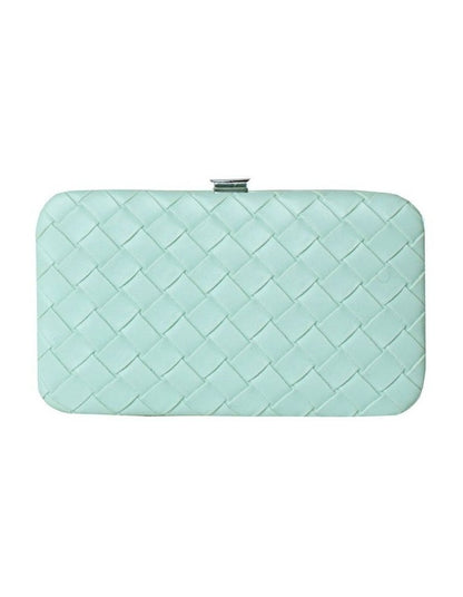 Woven Manicure Set in Teal