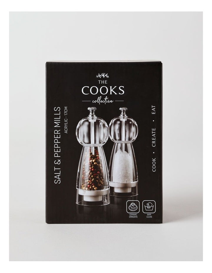Salt & Pepper Mill Set in Acrylic