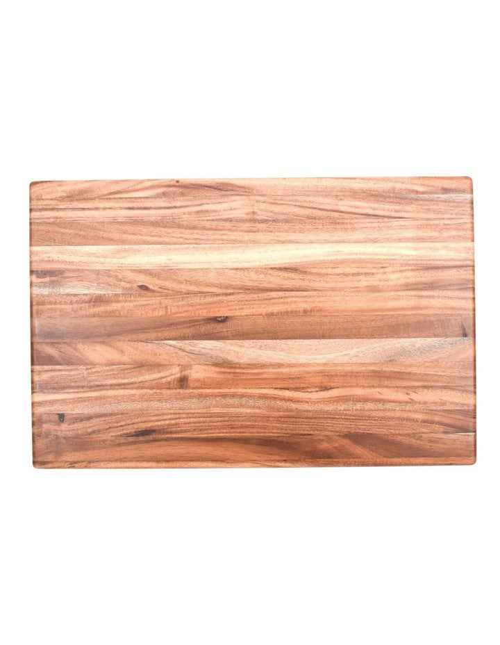 Rectangle Cutting Board Acacia 40x26x4cm in Brown