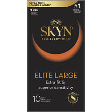 Skyn Elite Large Non-Latex Condoms 10 pack