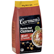 Carman's Aussie Oat Cluster Berry Crunch Value Pack 800g