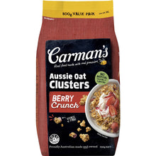 Carman's Aussie Oat Cluster Berry Crunch Value Pack 800g