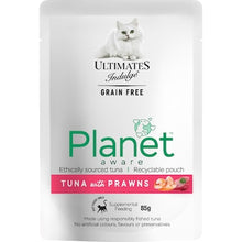 Ultimates Indulge Planet Aware Tuna With Prawns Wet Cat Food 85g
