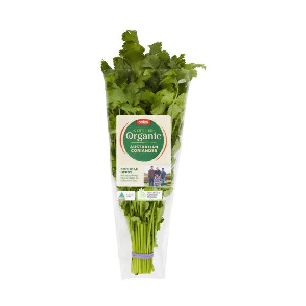 COLES ORGANIC:CORIANDER:.:1 EACH
