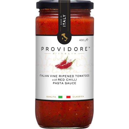 Providore Vine Ripened Tomato Pasta Sauce With Red Chilli 400g