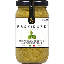 Providore Italian Basil Pesto With Pecorino Cheese & Pine Nuts 195g