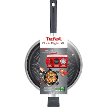 Tefal Cook Right XL Non-Stick Sautepan 30cm+Lid each