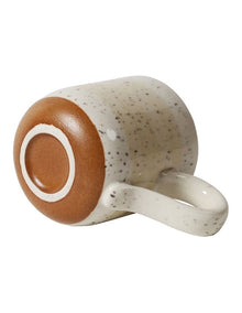 Solace Mediterranean Clay Mug With Reactive Glaze 350ml in White