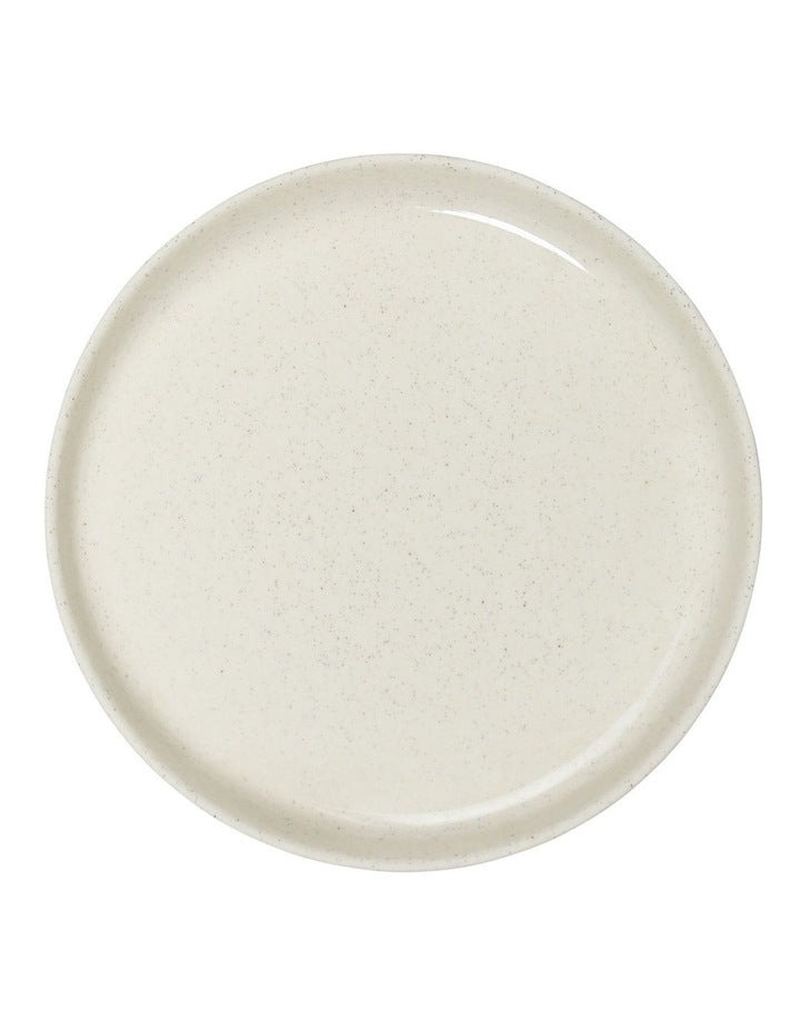 Form Dinner Set 12 Piece in White Speckle