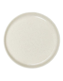 Form Dinner Set 12 Piece in White Speckle