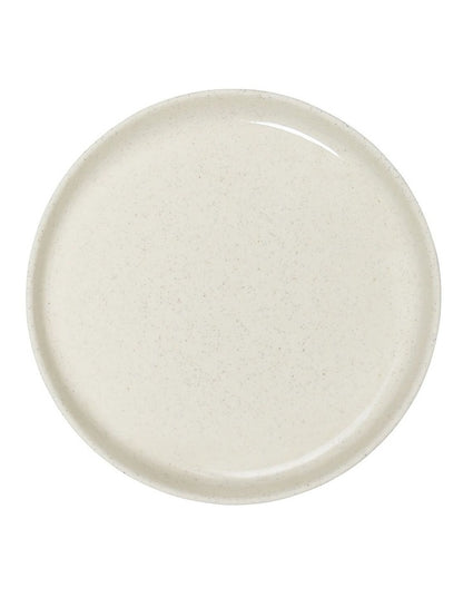 Form Dinner Set 12 Piece in White Speckle