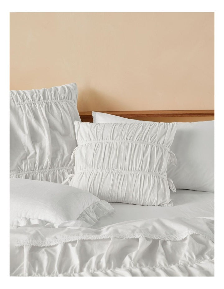 Layla Cushion in White