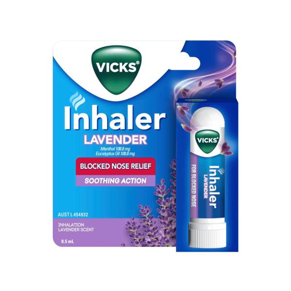 VICKS INHALER LAVENDER 1PK