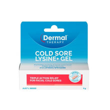 DERMAL THERAPY COLD SORE LYSINE+ GEL 5G