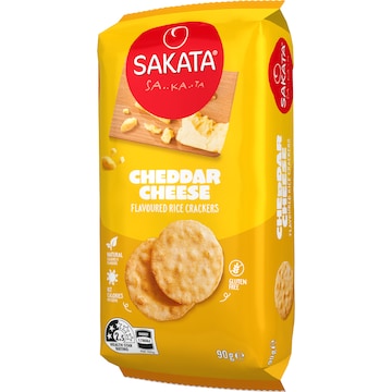 Sakata Rice Crackers Cheese Snack 90g