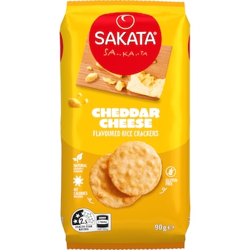 Sakata Rice Crackers Cheese Snack 90g