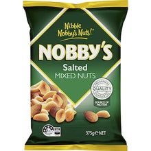 Nobby's Mixed Nuts Snack Mix Party Bag Salted 375g