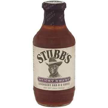 Stubb's Sticky Sweet BBQ Sauce 510g