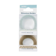 2 Pack Rhinestone Borders