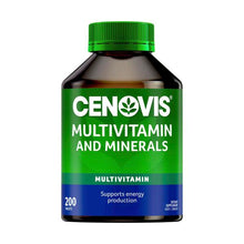 Multivitamin + Minerals Tablets Multi For Energy