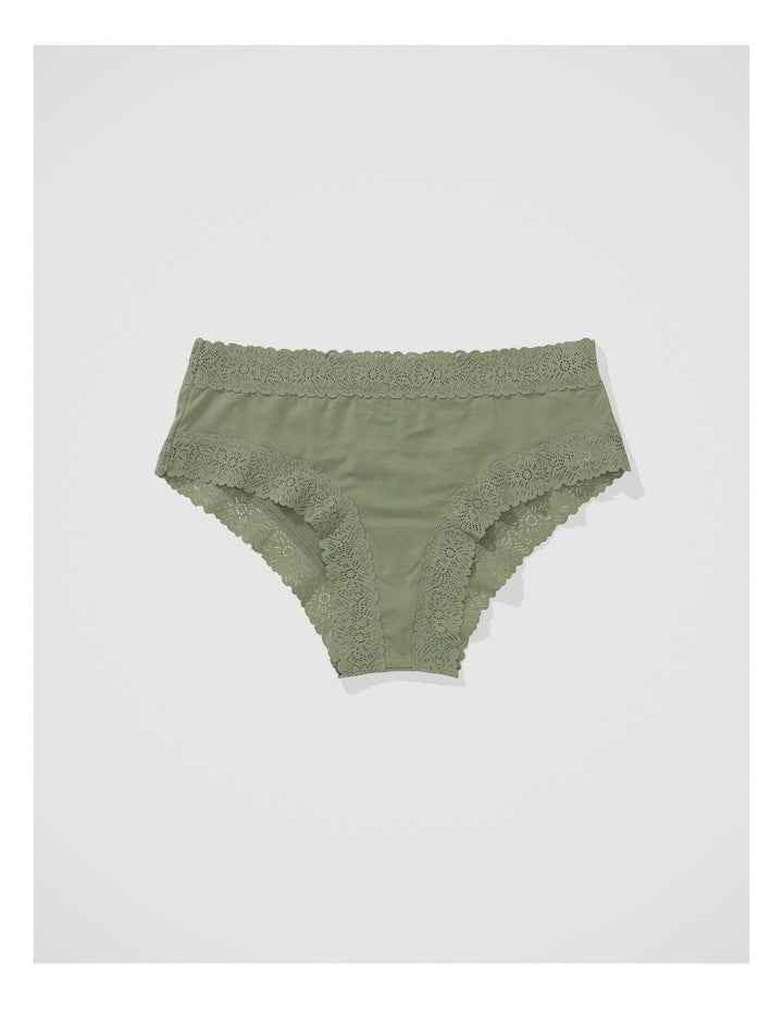 Sunnie Blossom Lace Cheeky Underwear in Green