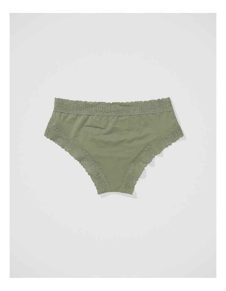 Sunnie Blossom Lace Cheeky Underwear in Green