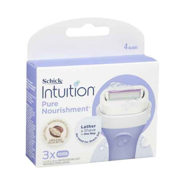 Intuition Moisture Plus Sensitive Care With Aloe & Vitamin E Razor Cartridges
