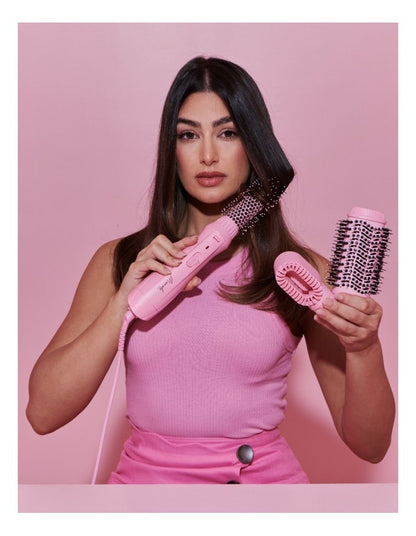 Interchangable Blow Dry Brush in Pink