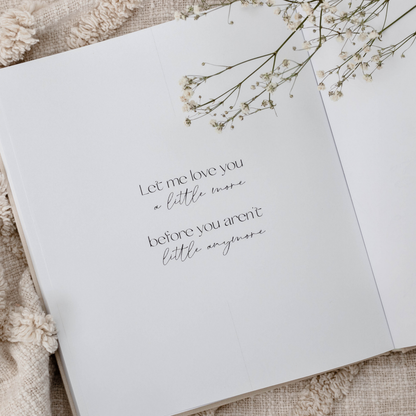 Darling Baby Journal Keepsake Baby Memory Book (Hardcover) by Adored Illustrations Gifting Idea for 0m+