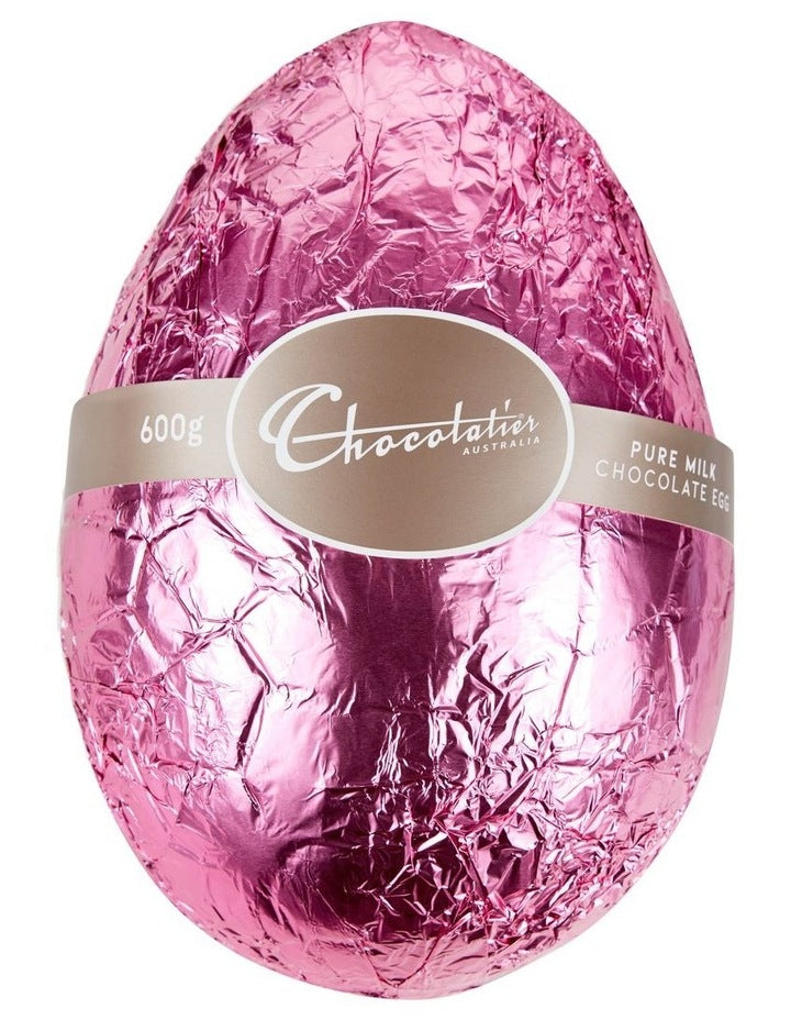 Milk Chocolate Large Assorted Foiled Egg 600g