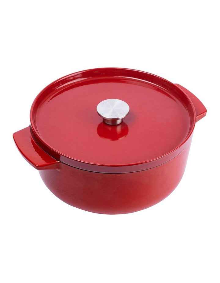 Covered Casserole 26cm/5.2L in Empire Red