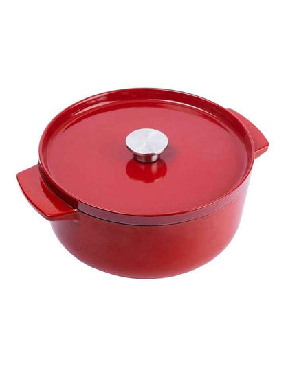 Covered Casserole 26cm/5.2L in Empire Red
