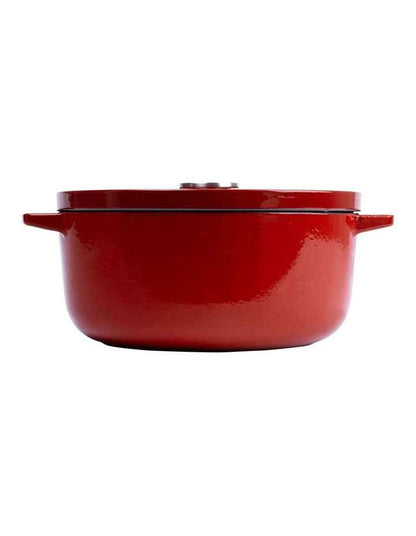 Covered Casserole 26cm/5.2L in Empire Red